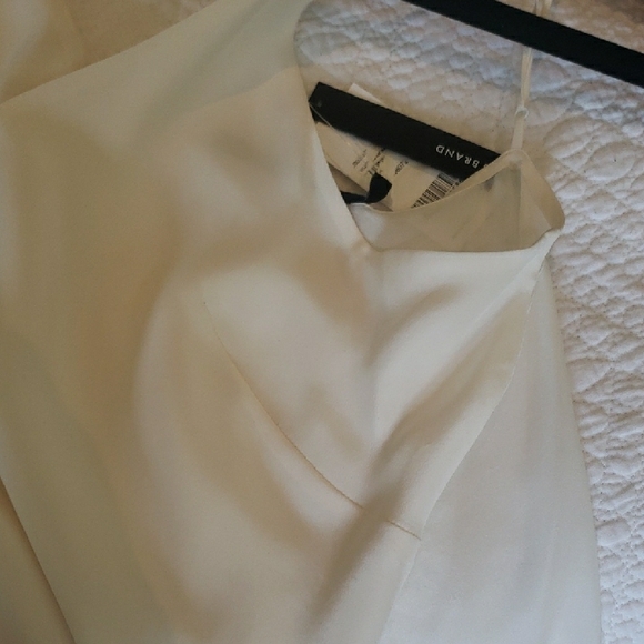 NWT J Brand 100% Silk Cream Camisole Tank Size M - Picture 12 of 12